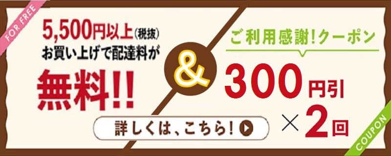 ライフネットスーパー 配達料がお得キャンペーン＋ご利用感謝クーポン
